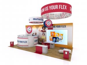 RENTAL | RE-9132 Gravitee Trade Show Island Exhibit -- Image 1